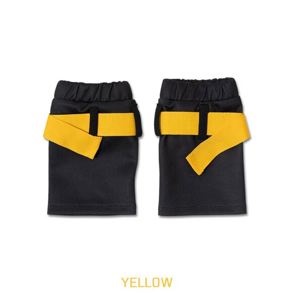 Error Code Cyberpunk Tech Black Yellow Arm Warmer - Picture 3 of 4